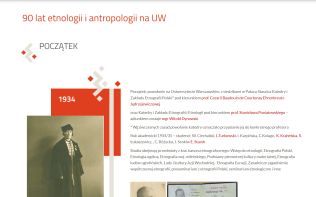 zrzut ekranu z osią czasu